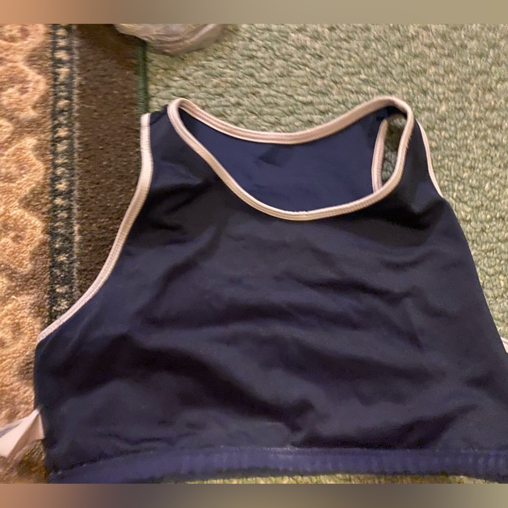 Outplay navy sports bra